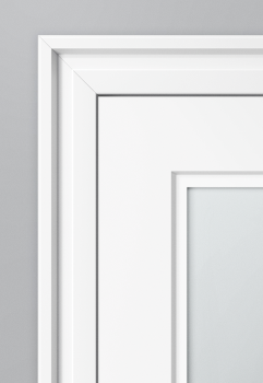 Detail mit Glasleiste